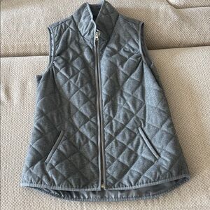 Old Navy Women's Gray Quilted Vest